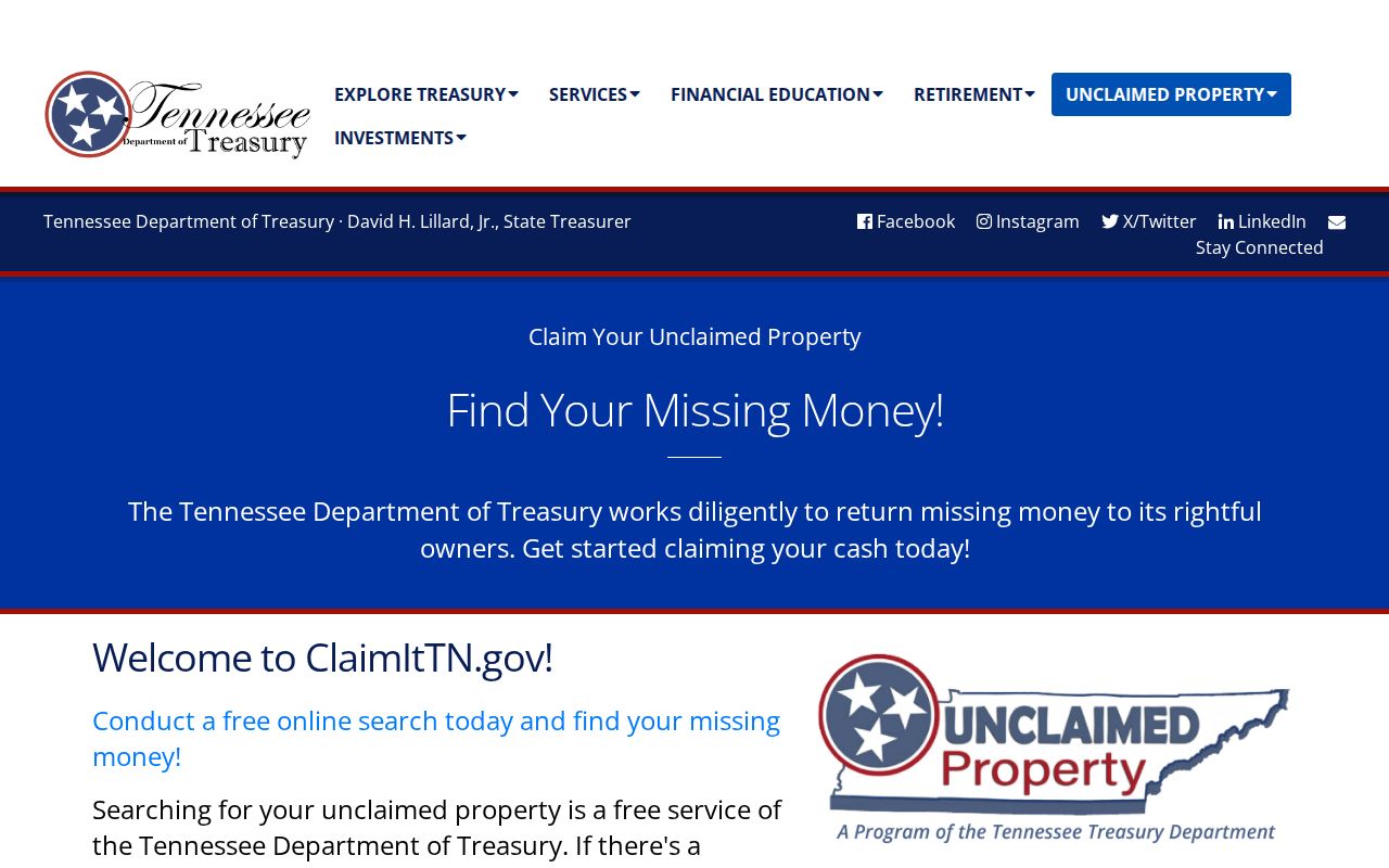 Shelby County people search through Tennessee unclaimed property